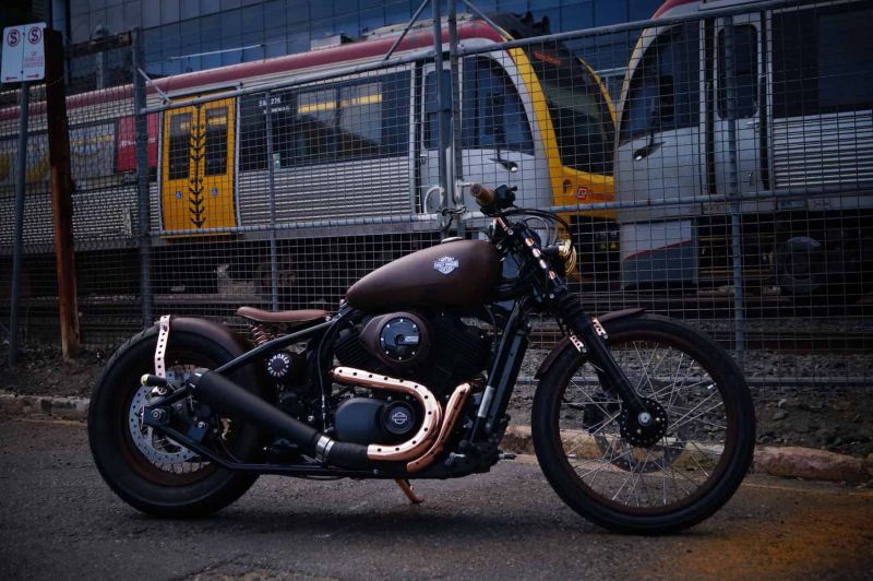 Harley-Davidson Street Bobber “The Copperhead” by Smoked Garage