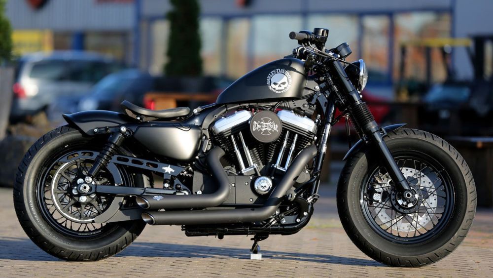 Vance and Hines Sportster exhaust