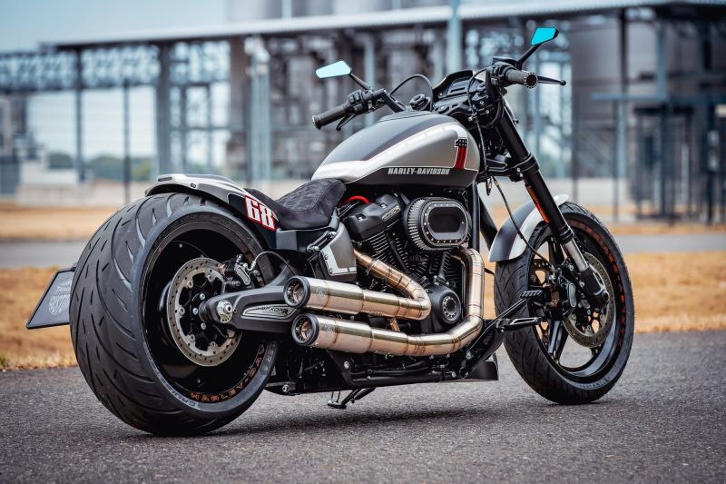 Harley-Davidson Softail FXDR ‘GT-2’ by Thunderbike