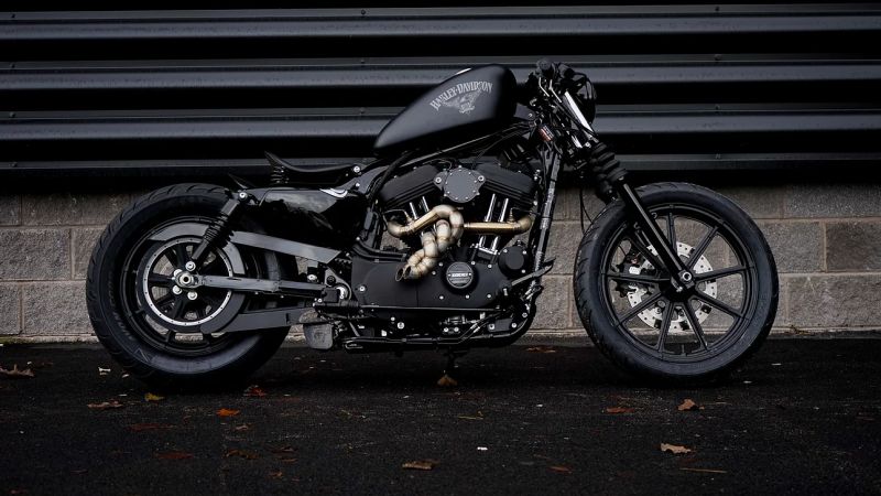 Harley Sportster 1200 Iron “Sleeper” by Limitless Customs
