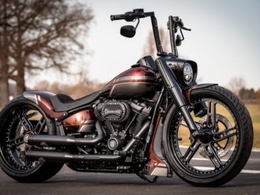Harley-Davidson Softail Fat Boy 'Red Force' by Thunderbike