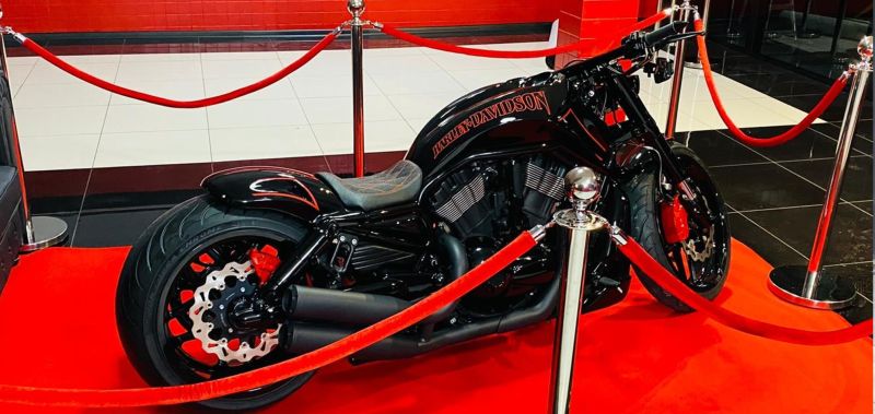 Harley-Davidson 300 “Red Stripes” Night Rod by Bad Boy Customs