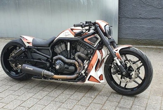 Harley Davidson Custombike 300 Night Rod powered Bad Boy Customs