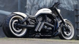 Harley-Davidson V-Rod Airride "White Pearl 280" by Bad Boy Customs
