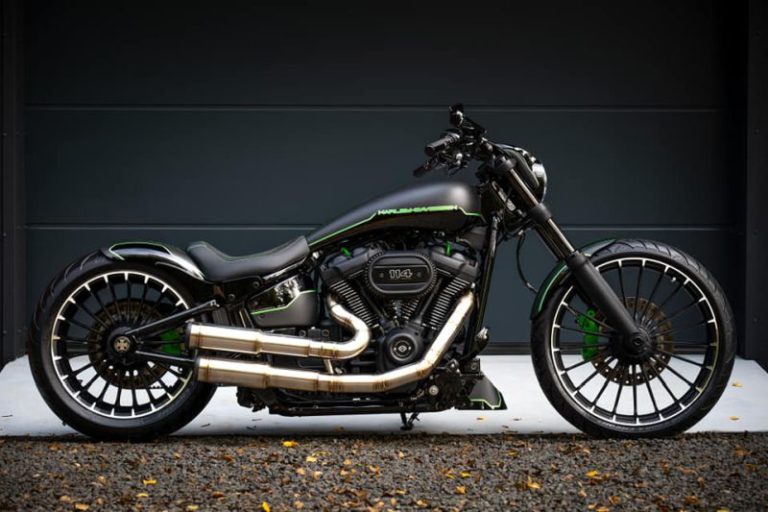 HD Breakout customized "Green Lantern" by BT Choppers