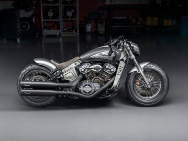 Indian Customs Scout "Ice Hawk" by Hollister's Motorcycles