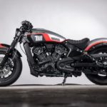 Indian Scout motorcycles NEON 02 by Tank Machine