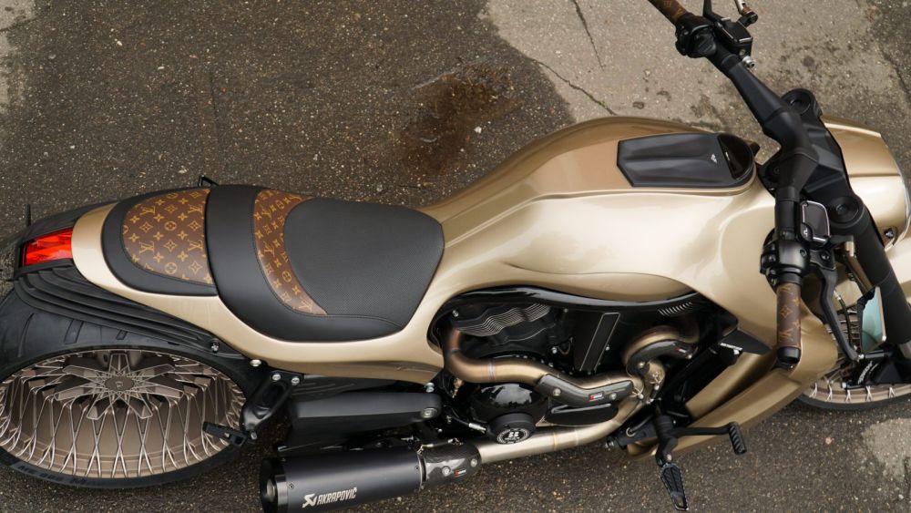 Harley Davidson Softail Dragster Louis Vuitton
