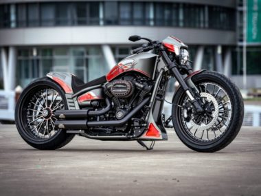 Harley-Davidson Jekill&Hyde FXDR 'GT-3' by Thunderbike