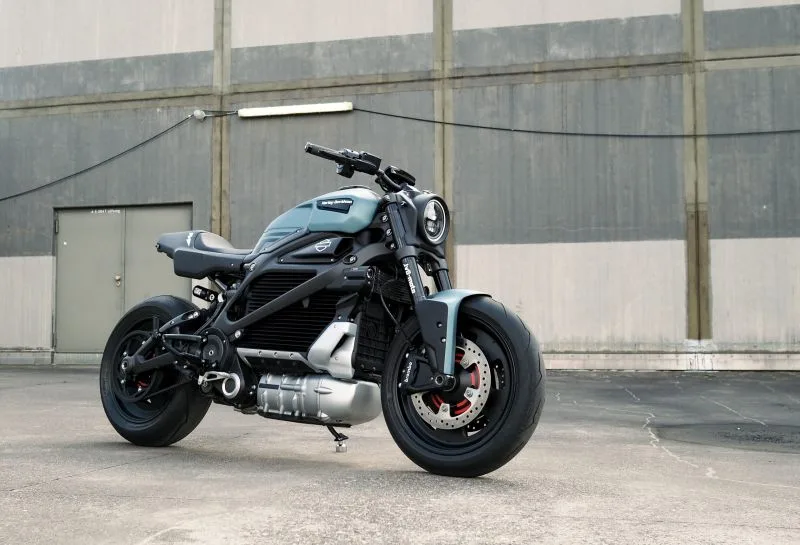 H-D Livewire Electric custom 'Silent Alarm' by JvB Moto