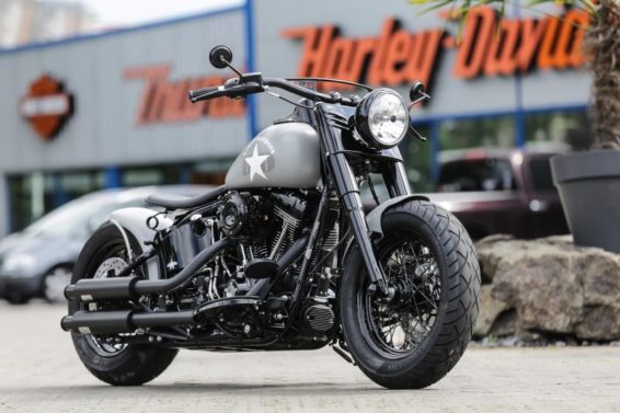 Harley-Davidson Softail Slim Bobber 'Plain Jane' by Thunderbike