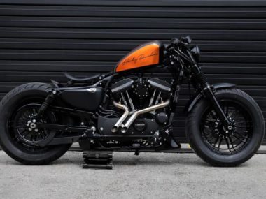 Harley-Davidson Sportster 'Satin Orange' by Limitless Customs