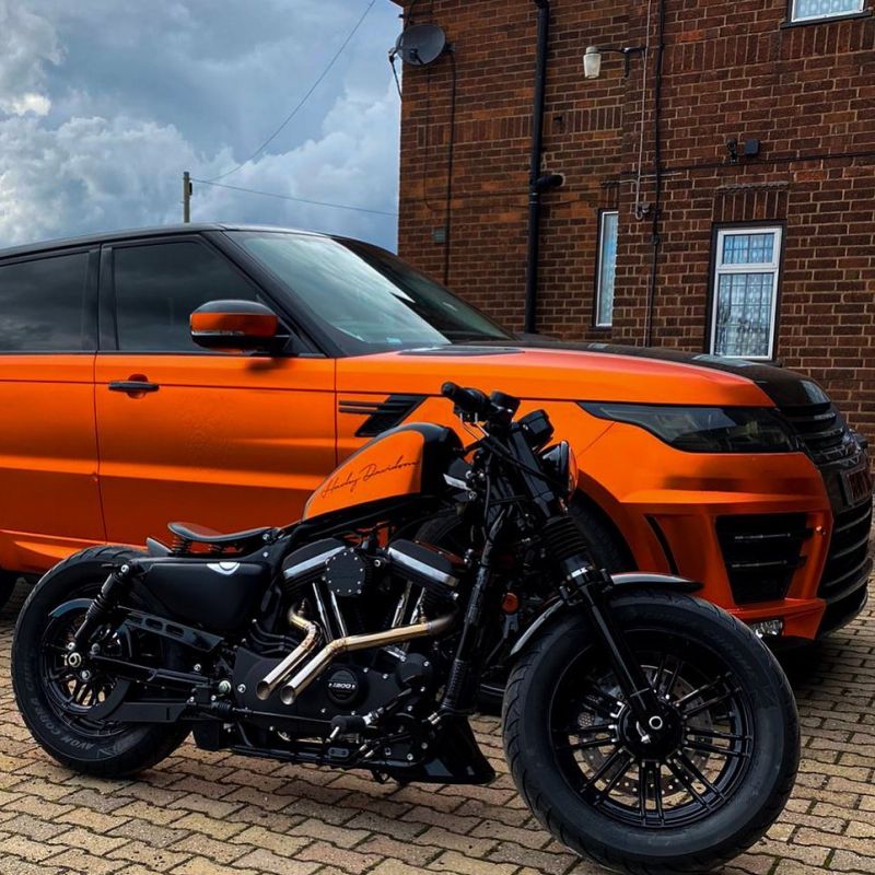 Harley-Davidson-Sportster-Satin-Orange-by-Limitless-Customs