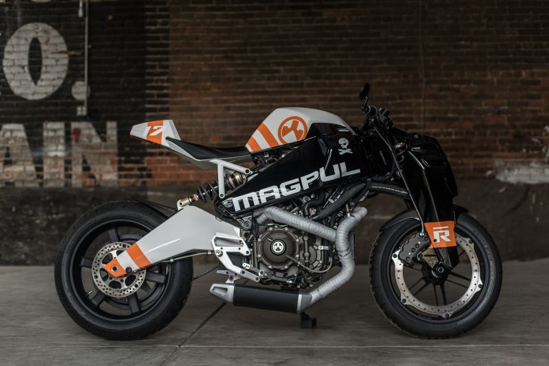 Buell Racer Motorcycle #17 by The 47 Ronin