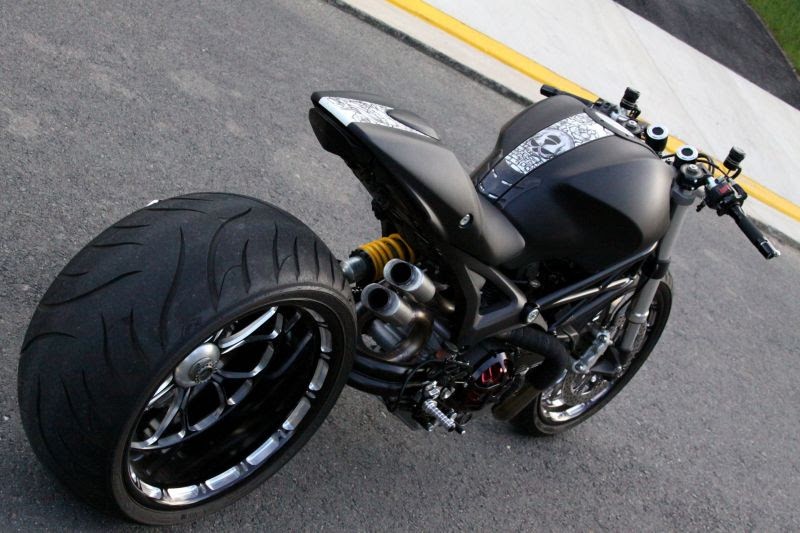 Ducati Monster ‘Streetfighter’ by Ransom Motorcycles