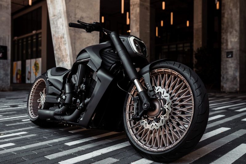 ᐅ Harley-Davidson VRod Russian Custom 'Giotto 3' by Box39