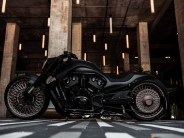 Harley-Davidson V-Rod 'Giotto 9' build by BOX39