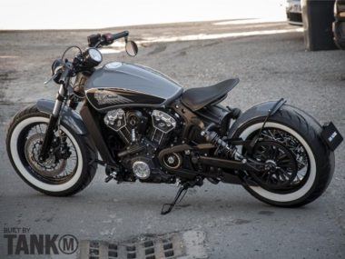 Indian Scout 1200 ICON 'Supertrapp' by Tank Machine