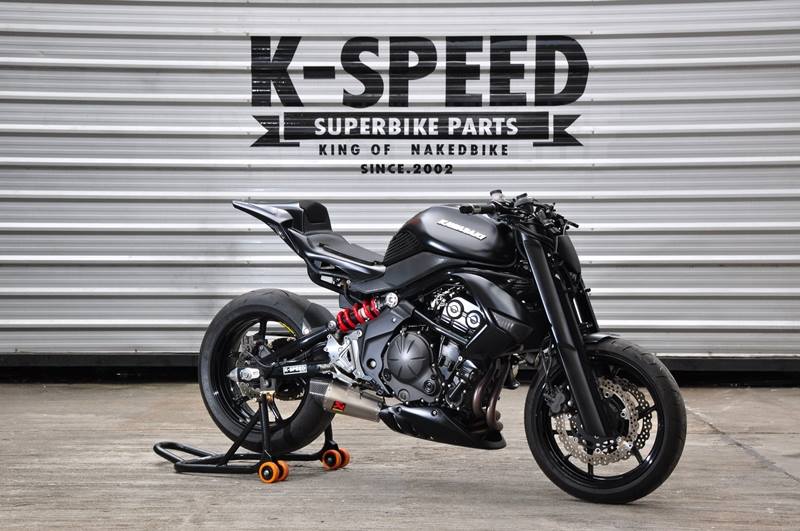 Kawasaki ER6N Streetfighter ‘Karuki’ build by K-Speed