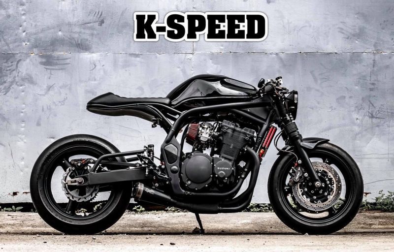 Suzuki Bandit 600 Cafe ‘Black Bandit’ by K-Speed