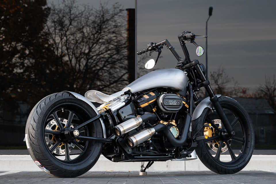 HD Softail Standard customized by BT Choppers