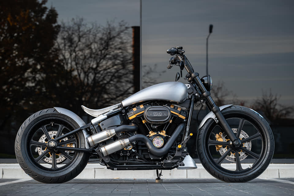 HD Softail Standard customized by BT Choppers