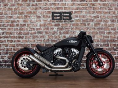 Indian Scout performance ‘Rod One’ by Black Bobber 7