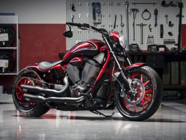 Victory Hammer S 'Red' by Hollister's Motorcycles