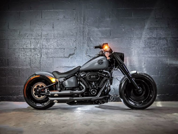 Harley Davidson Fat Boy 114 'Dr. Jekill & Mr. Hyde' by Melk