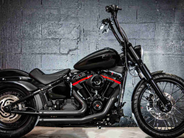 Harley-Davidson Street Bob ‘Ape Hanger’ by Melk web