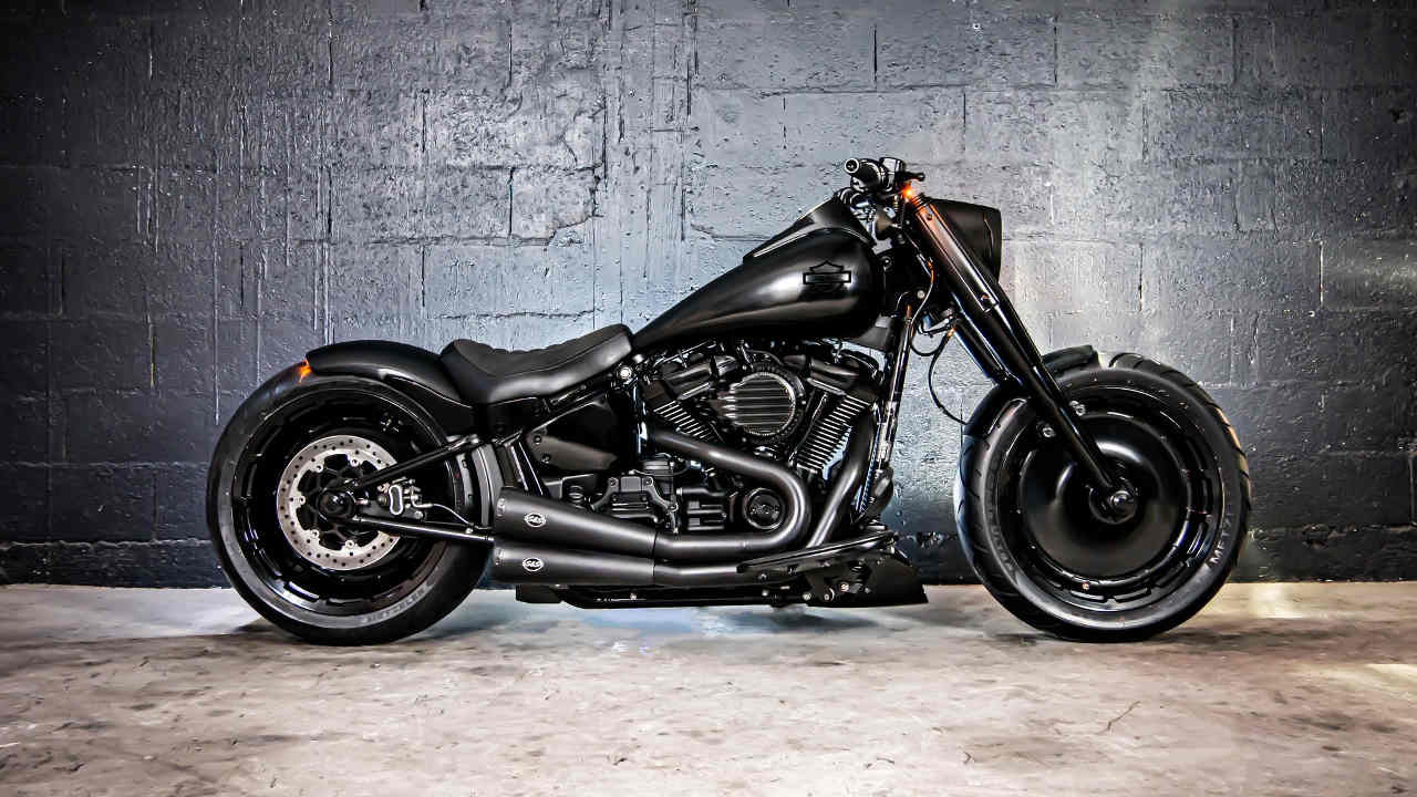Harley-Davidson Fat Boy #27 by Melk