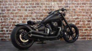 Kawasaki VN 900 Bobber 'Wide tires' by Black Bobber