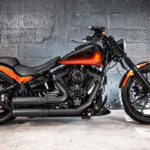harley davidson orange breakout by melk