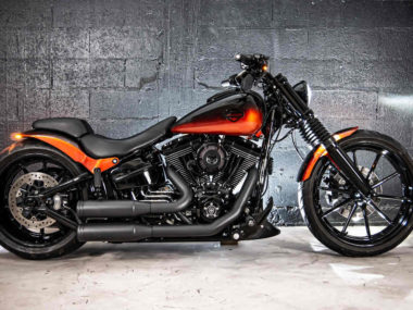Harley-Davidson Orange Breakout by Melk