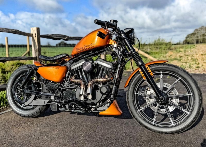 Harley davidson sportster iron 883 by d-star