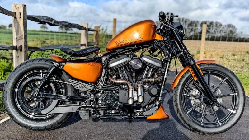 Harley-Davidson Sportster iron 883 by D-Star Customs