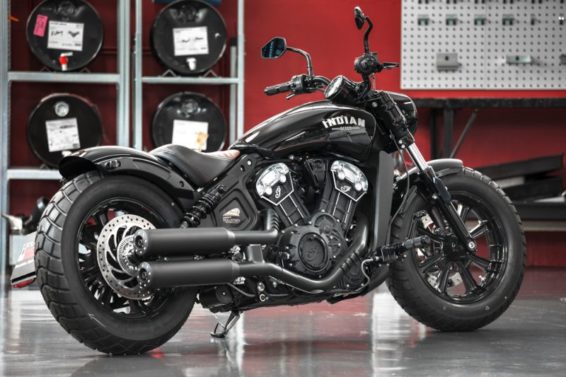 Indian Scout Bobber 'Dragon Custom' by Hollister's Motorcycles