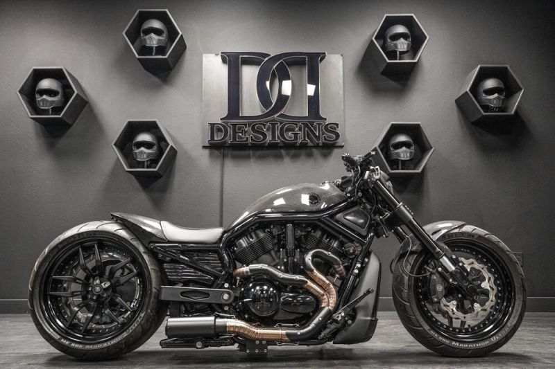 Harley-Davidson Carbon-Rod ‘Diablo’ by DD Designs