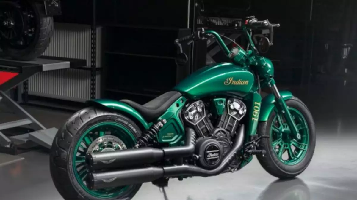 Indian Scout Bobber ‘Dragon Custom’ by Hollister’s Motorcycles