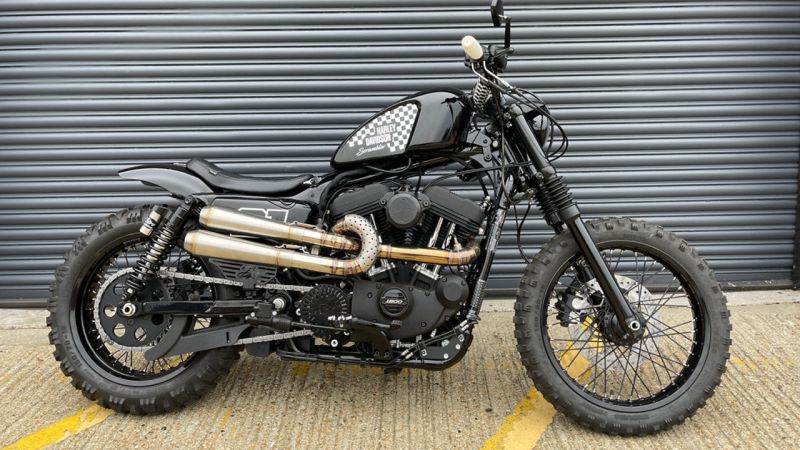 Sportster 1200 sale scrambler