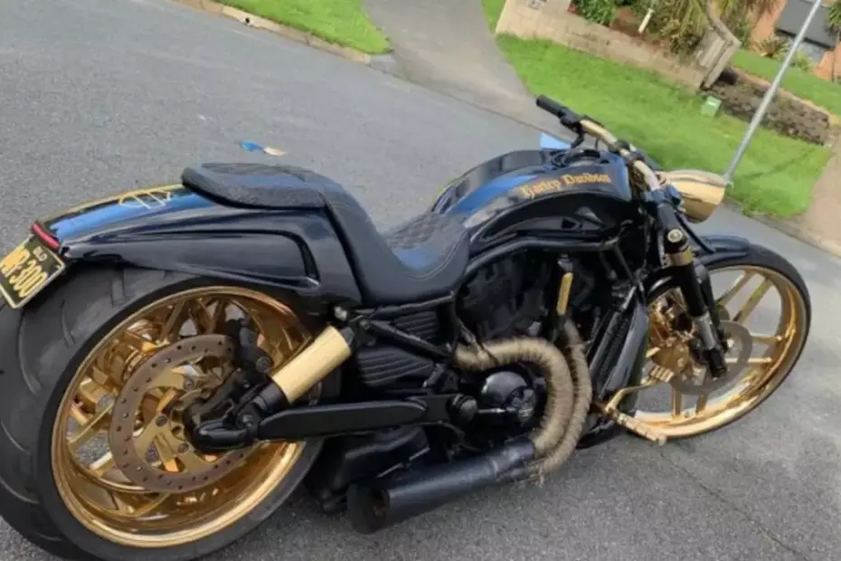 Harley-Davidson Night Gold Rod from Australia