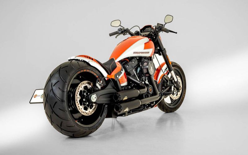 Harley-Davidson FXDR 114 ‘The Grand Tour’ by Bündnerbike