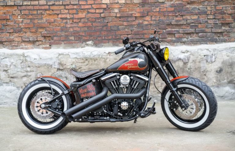 Harley-Davidson Heritage Softail 'Lucifer' by Nine Hills