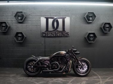 Harley-Davidson V-Rod 'Vitos Tacos' build by DD Designs