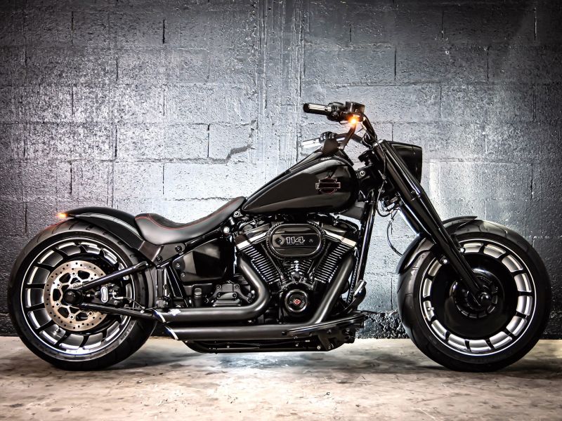 Harley-Davidson custom Fat Boy 114 by Melk Motorcycles
