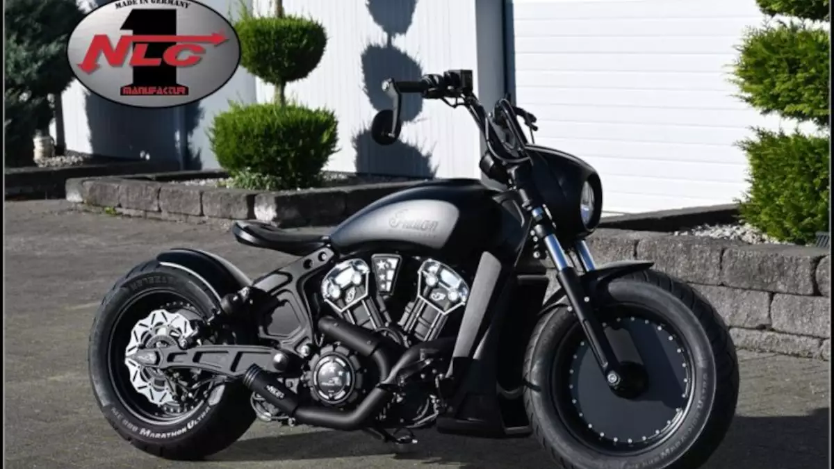 Indian Scout Bobber ‘Extrem’ by No Limit Custom