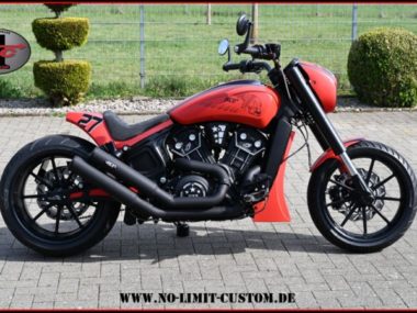 Indian Scout 'Olaf’S Firefighter' by No Limit Custom
