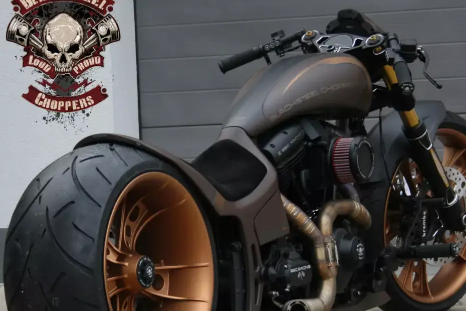 BSC Racing Edition ‘Brown Sugar’ built by Black-Steel Choppers
