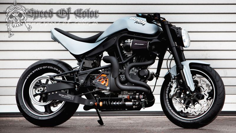 Buell S1 1998 ‘Thunderstorm’ by Speed of Color