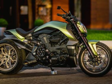 Ducati X-Diavel 300 'Green Aliense' by Box39
